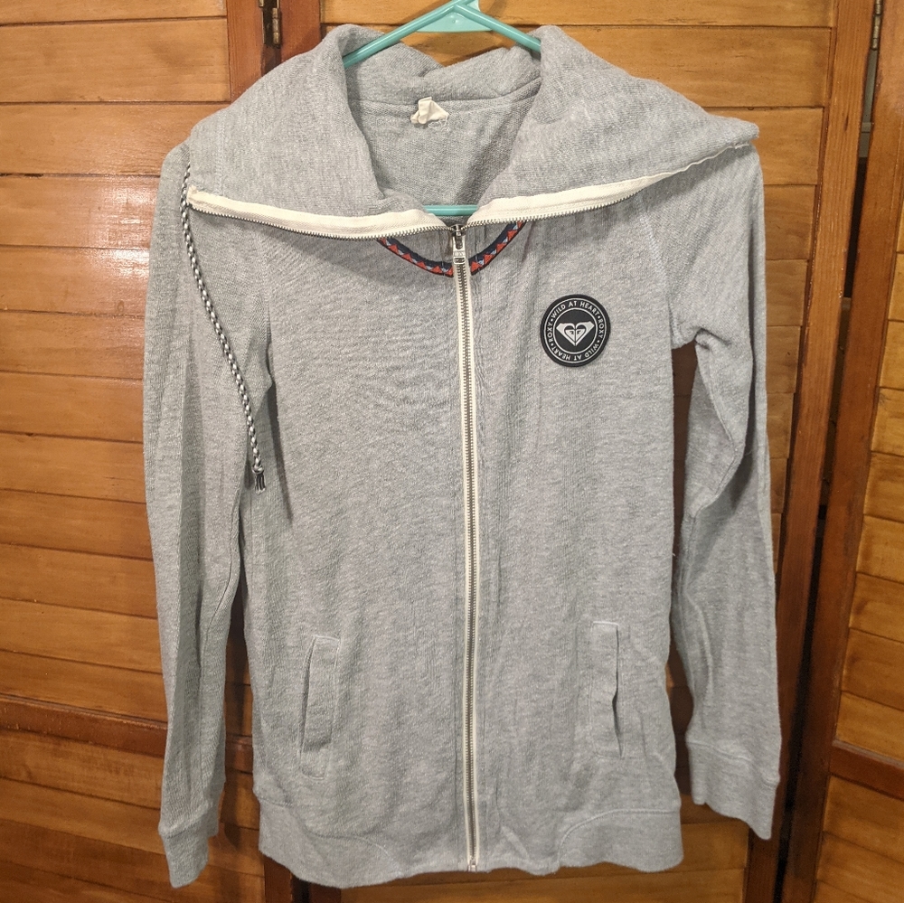 Roxy cowl neck hoodie hooded sweatshirt sz XS